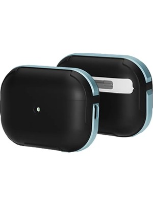 Skygo Revify Movenchy Apple Airpods 3 (3.nesil) Mo-A8 Armor Kılıf - Sierra Blue