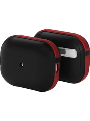 Skygo Revify Movenchy Apple Airpods 3 (3.nesil) Mo-A8 Armor Kılıf - Kırmızı
