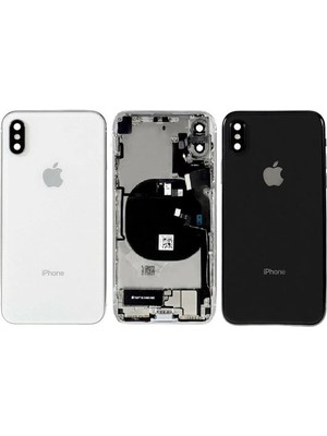 Skygo Revify iPhone x Uyumlu Full Dolu Kasa (Beyaz)