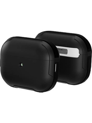 Skygo Revify Movenchy Apple Airpods 3 (3.nesil) Mo-A8 Armor Kılıf - Siyah