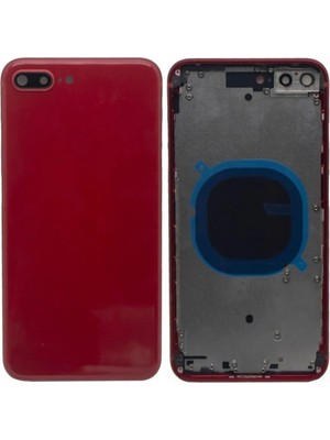 Skygo Revify iPhone 8 Plus Uyumlu Boş Kasa (Kırmızı)