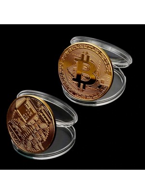 Buffer Bitcoin Madeni Hatıra Parası Madeni Bitcoin Hediye Sikke Para