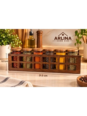 Arlina Home Kids Dekoratif Ahşap Düzenleyici Organizer