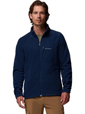Columbia Fast Trek II Full-Zip Fleece Erkek Lacivert Outdoor Polar AM3039-468