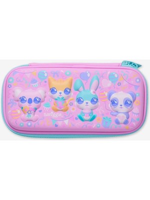 Smiggle Energetic Small Hardtop Tavşan Desenli Kalem Kutusu