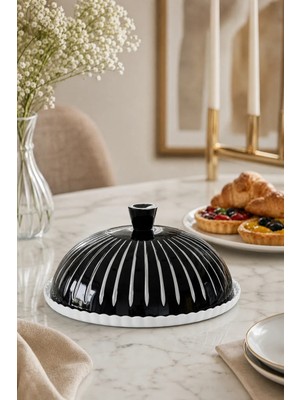 Kristal Market El Yapımı Kristal Pasta Kek Dekoratif Sunumluk Kase