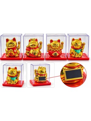 Magicool Güneş Enerjili Sallanan Şans Kedisi - Maneki Neko ALK6160
