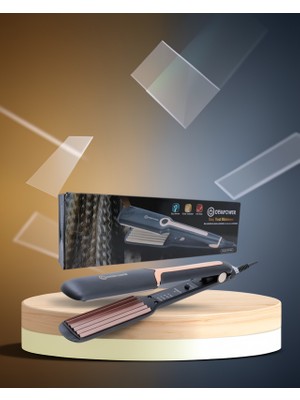 Kaliteyi Bul Saç Tost Makinesi 220°C Isı Ayarlı 360° Dönebilen Kablo