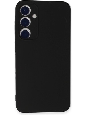 Skygo Revify Samsung Galaxy A55 5g Kılıf Nano Içi Kadife Silikon - Siyah