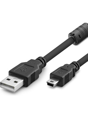 Skygo USB Mini V3/5pin To USB Kablo 3 M - Siyah HDX7523