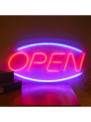 Skygo Open Yazılı Neon LED Tabela