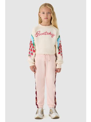 Swatsky Kız Çocuk Pembe Eşofman Altı
