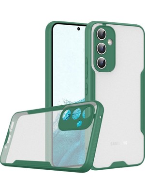 Skygo Revify Samsung Galaxy A14 4g Kılıf Platin Silikon - Yeşil