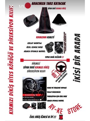 Mx-5 Uyumlu Ares Oto Aks Araç,araba,oto Direksiyon Kılıfı ve Vites Ikili Set