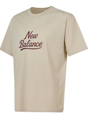 New Balance Nb Lifestyle Erkek T-Shirt MNT3637-MBM