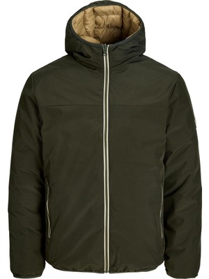 Jack & Jones Brooklyn Reversible Erkek Haki Mont (12298836-ROS)