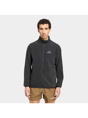 Adidas Terrex Multi Essentials Erkek Siyah Polar Ceket (KY9784)