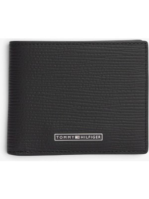 Tommy Hilfiger Th Busıness Saffı Mını cc Wallet Erkek Siyah Cüzdan - AM0AM14785