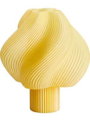 Luvenza Design Solae Rose Pembe LED Masa Lambası Abajur