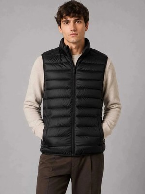 Only & Sons Onsraff Erkek Kapitone Şişme Yelek Siyah