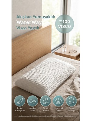 Waterway Visco Ortopedik Yastık 40X60+15