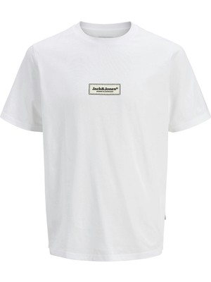 Jack & Jones Jack&jones Erkek Tişört 12273182 Brıght Whıte