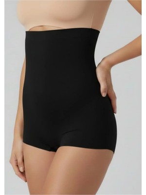QKK Lazer Kesim Iz Yapmayan Yüksek Bel Slip Korse - 1 Beden Şekillendirici Korse