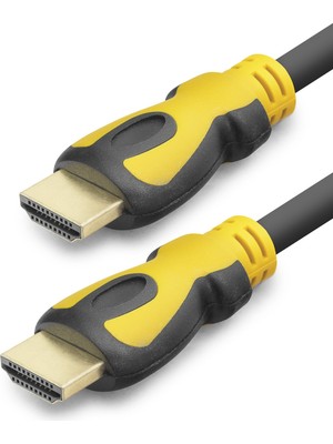 Skygo HDMI Kablo 14+1 Od 7.0 mm 12.9 M - Siyah Sarı XY6005