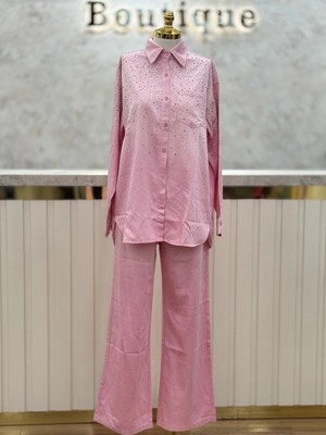 Ghisa GH-3611T9297-P Pembe Renk Kot Takım