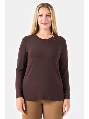 Centilmen Bisiklet Yaka Basic Örme Bluz  11010