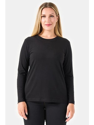 Centilmen Bisiklet Yaka Basic Örme Bluz  11010