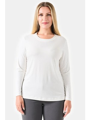 Centilmen Bisiklet Yaka Basic Örme Bluz  11010