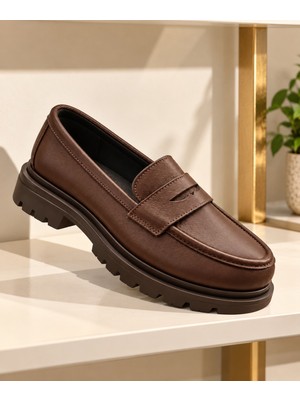 Zenora Shoes Kadın Loafer Makosen Casual Günlük Yumuşak Ortopedik Ayakkabı