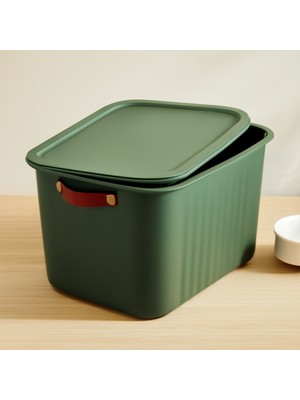 Belirtilmemiş Kapaklı Plastik Organizer Kutu 20 L (40X30X25 Cm)