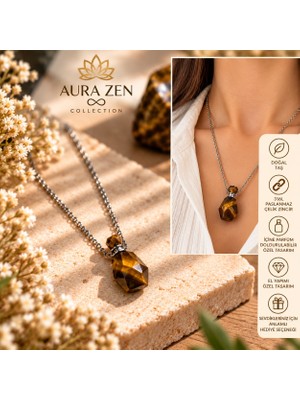 Doğaltaş Kolye Parfum Şişesi