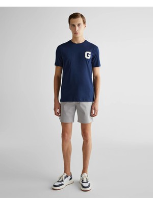 Gant Erkek Gri Regular Fit Şort