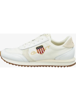 Gant Kadın Beyaz Logolu Sneaker