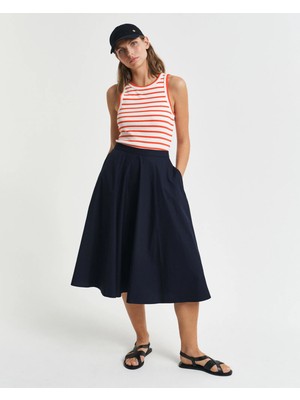 Gant Kadın Lacivert Loose Fit Etek