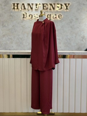 Ghisa GH-3610T9166-B Bordo Renk Takım