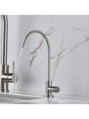 Paslanmaz Çelik Su Arıtma Cihazı Musluğu - Inox Su Arıtma Cihazı Musluğu