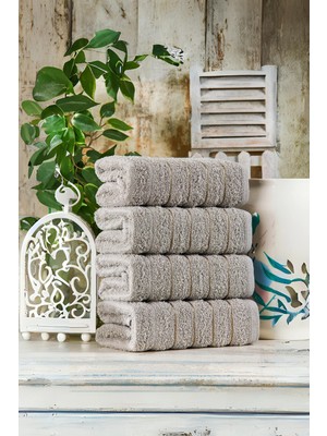 Tabea Home Fluffy Havlu Seti 4'lü 50X90CM
