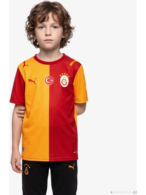 Puma Galatasaray 26/27 Iç Saha Çocuk Kırmızı Forma.01