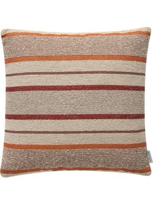 Mudo Home Milena Çi̇zgi̇li̇ Kirlent Turuncu 45X45