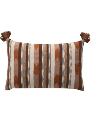 Mudo Home Verona Püsküllü Kirlent Renkli̇ 35X55