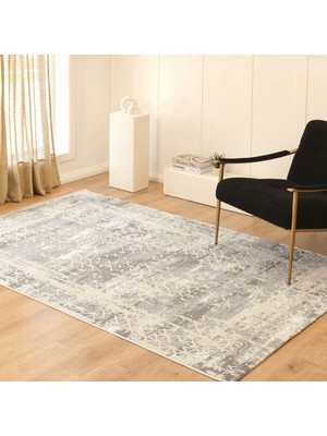 Kaşmir Halı 7/24 Sahara Marta Gri 200X290 cm