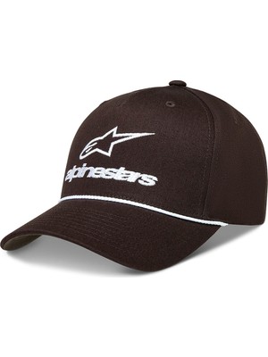 Alpinestars Combo Logo Snapback Şapka Kahverengi