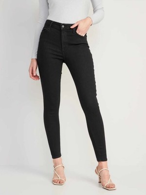 Geenz Manifacture Anastasia Süper Siyah Skinny Solmaz Likralı Jeans Pantolon