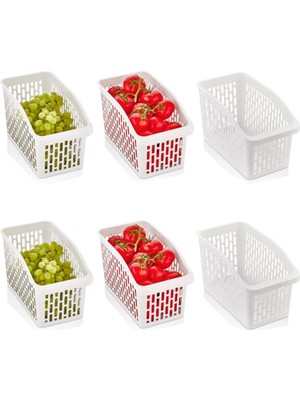Buzdolabı Içi Düzenleyici Dolap Içi Düzenleyici Organizer Jumbo 6'lı
