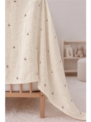 Marvielle Iki Katlı Müslin Örtü 100X100 cm Oeko-Tex Sertifikalı %100 Pamuk - Bebek & Çocuk Battaniyesi
