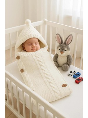 Marvielle Triko Bebek Battaniye ve Içi Well Softluy Yumuşacık Kundak Not: Candan Düğm - Bebek & Çocuk Battaniyesi